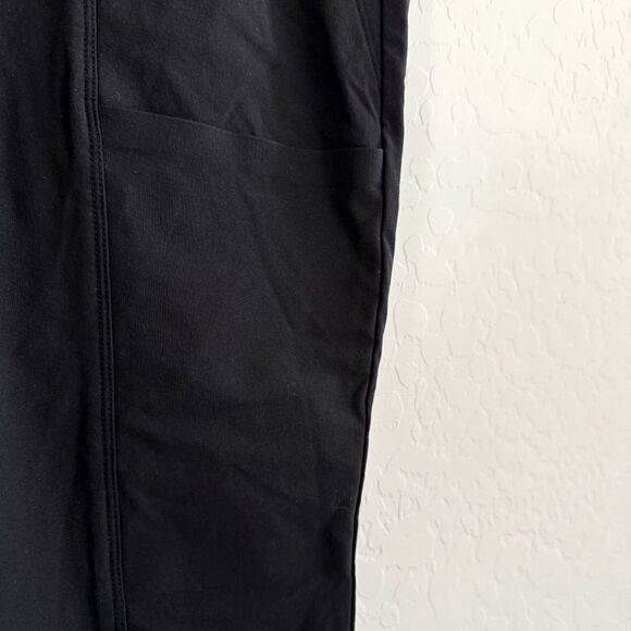 Athleta Black Wander Stash Pocket Skinny Ankle Pants Size 14 Petite - Picture 8 of 11